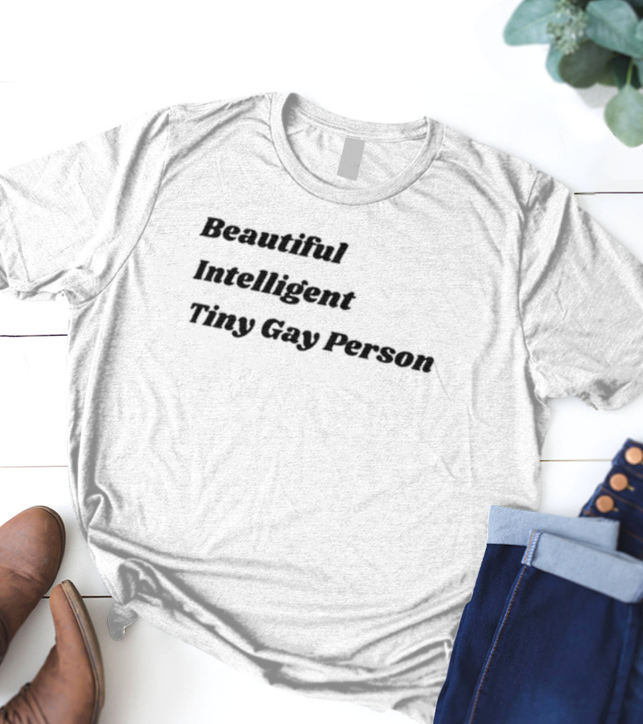 Nordic God Beautiful Intelligent Tiny Gay Person T-Shirt