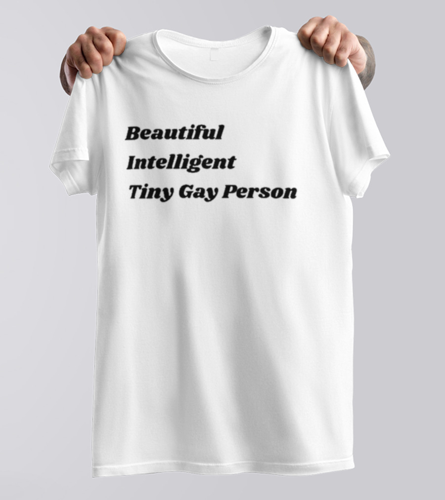 Nordic God Beautiful Intelligent Tiny Gay Person T-Shirt