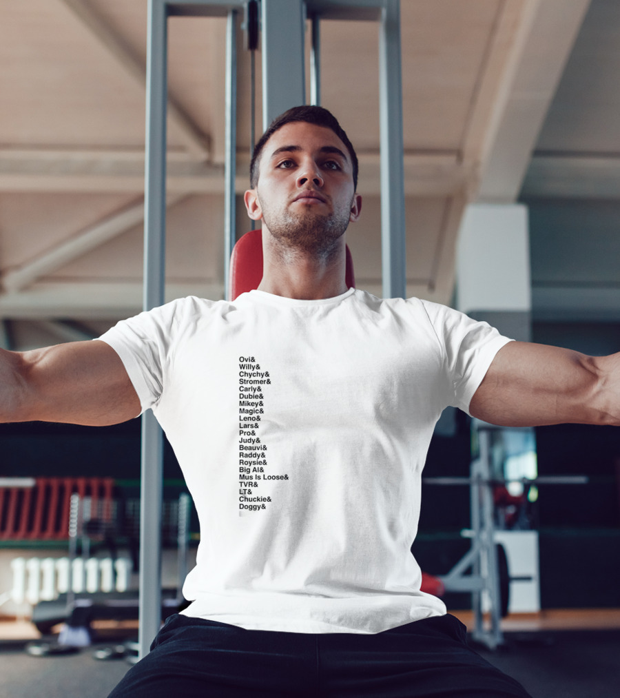 Washington Hockey Legends Team Players List The Babes T-Shirt