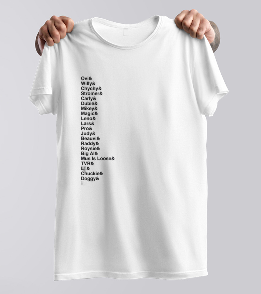 Washington Hockey Legends Team Players List The Babes T-Shirt