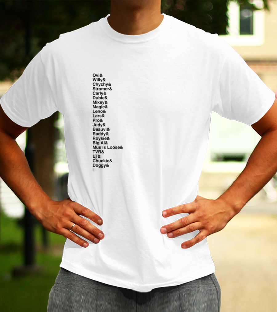 Washington Hockey Legends Team Players List The Babes T-Shirt