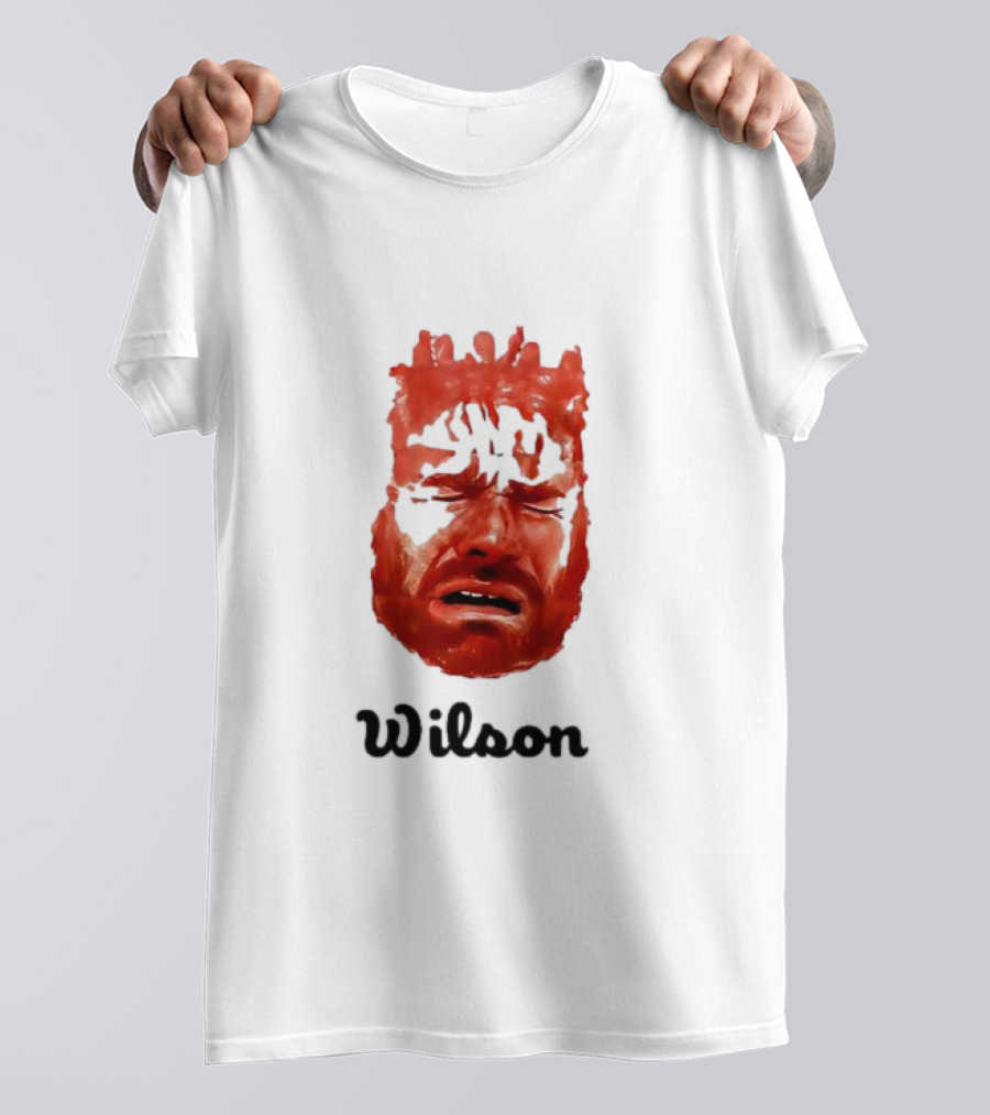 Wilson Tom Wilson Fake Crying Meme Red Face 2025 T-Shirt