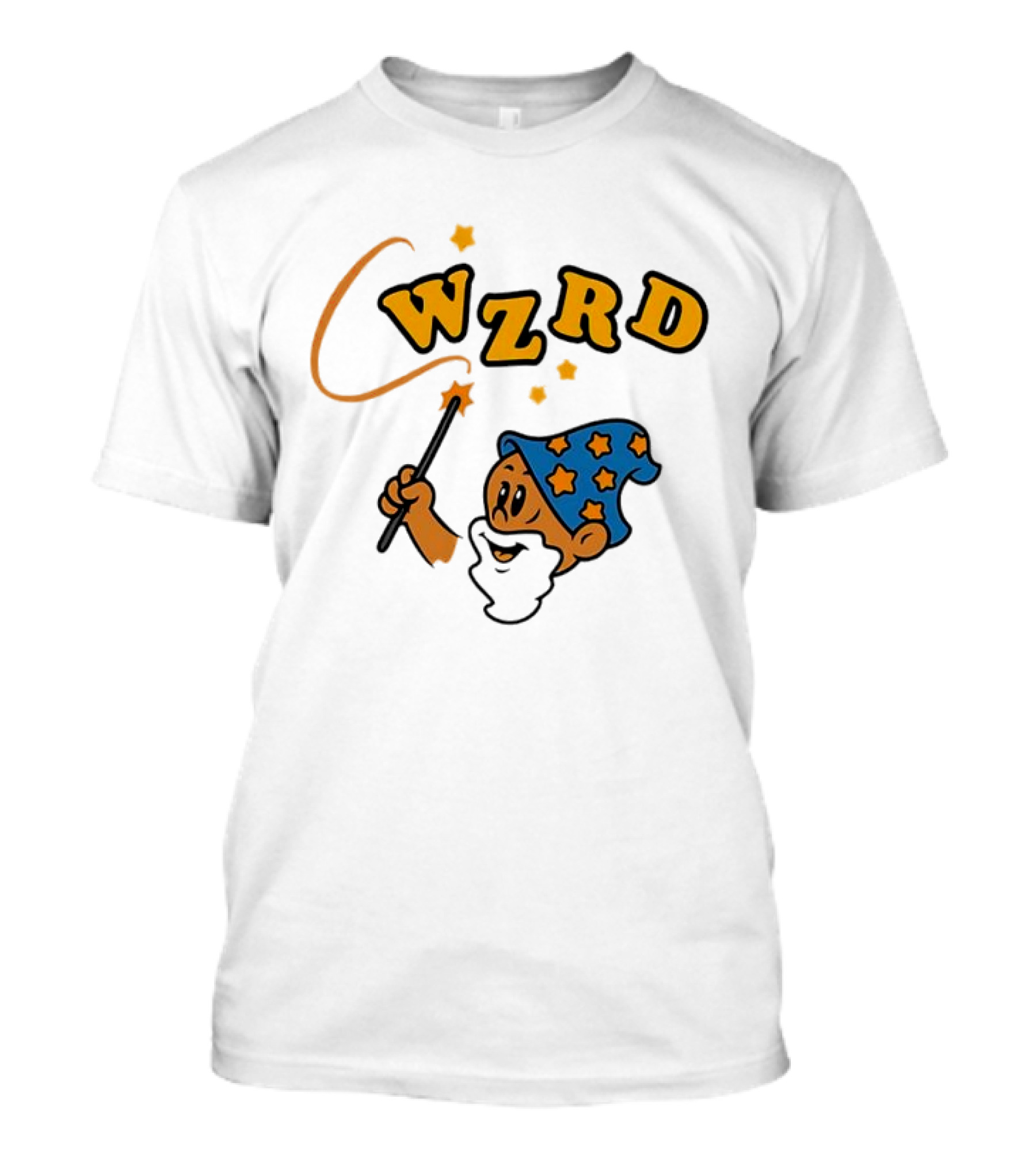 Wzrd Wizard Hat Stars And Wand Graphic T-Shirt