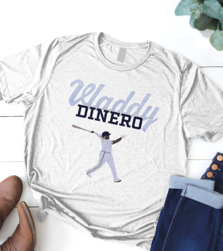 Vladdy Dinero Baseball Silhouette T-Shirt