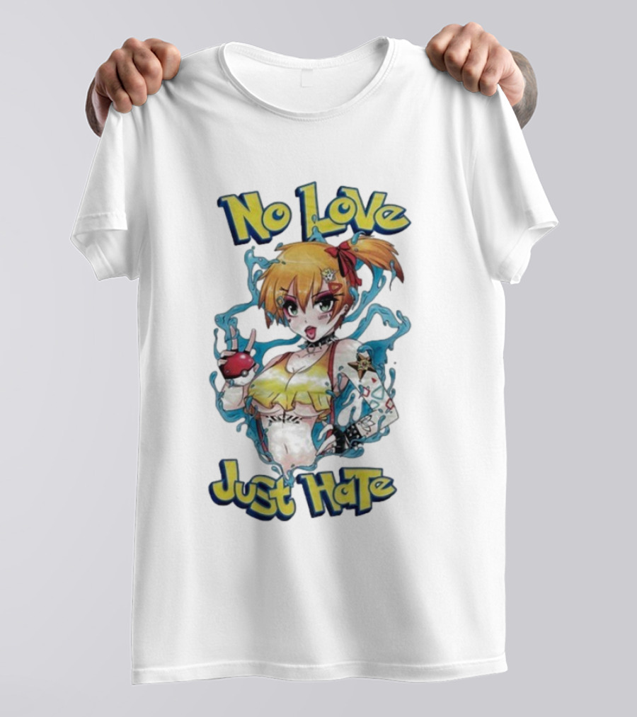 Within Destruction No Love Just Hate Pokemon T-Shirt