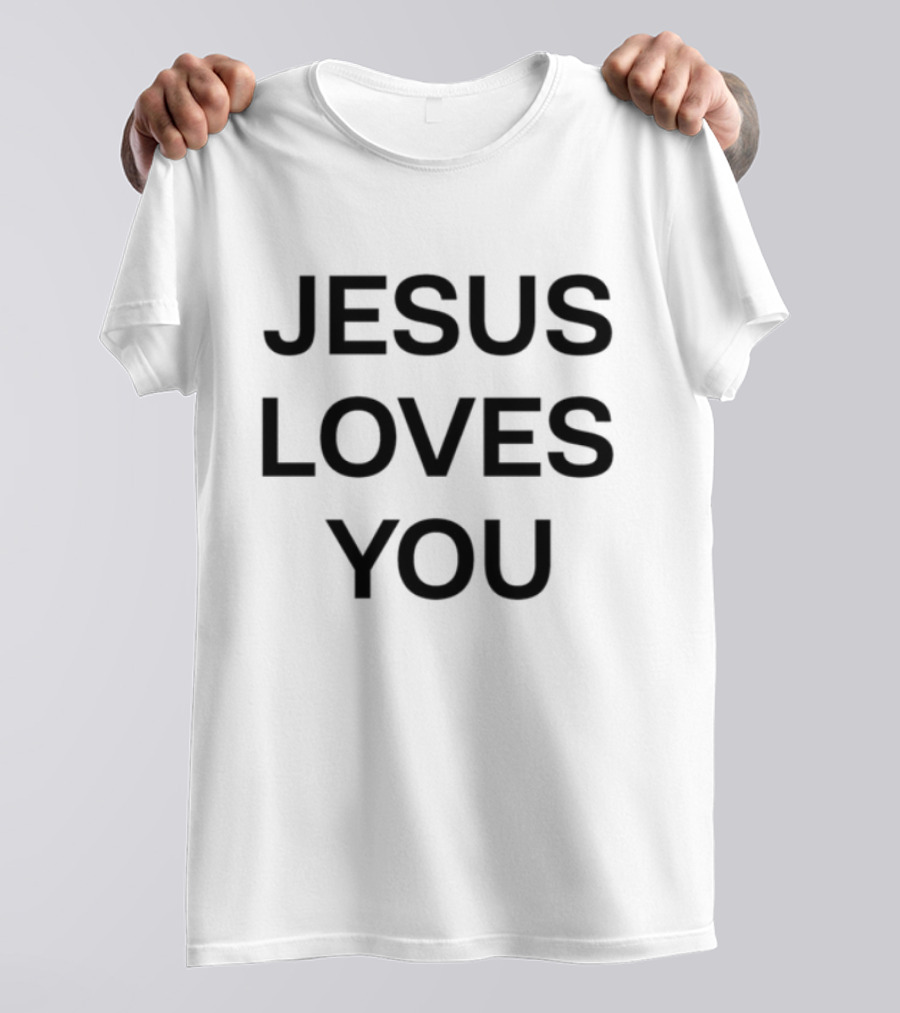 Texans CJ Stroud Jesus Loves You T-Shirt