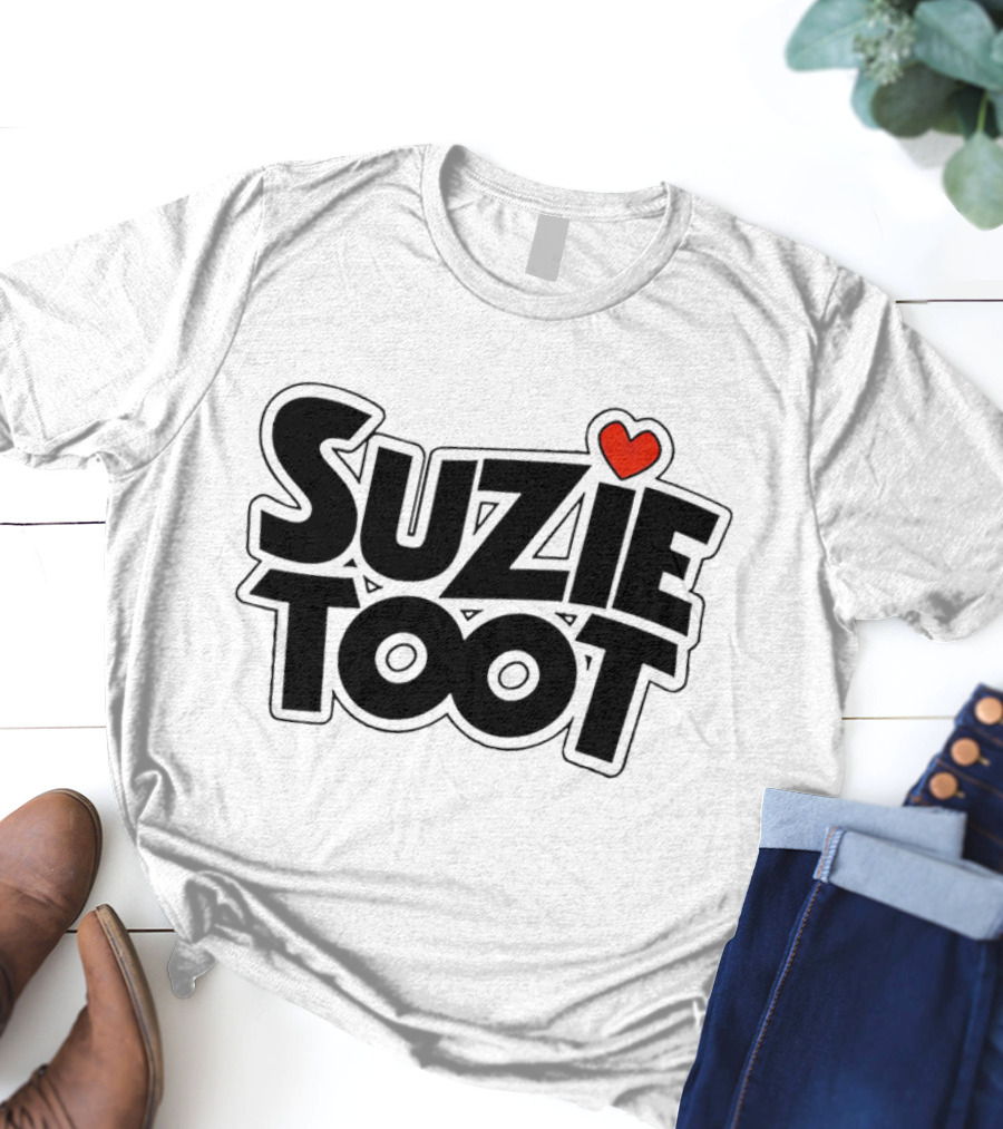 Suzie Toot Heart With Red Love Symbol T-Shirt