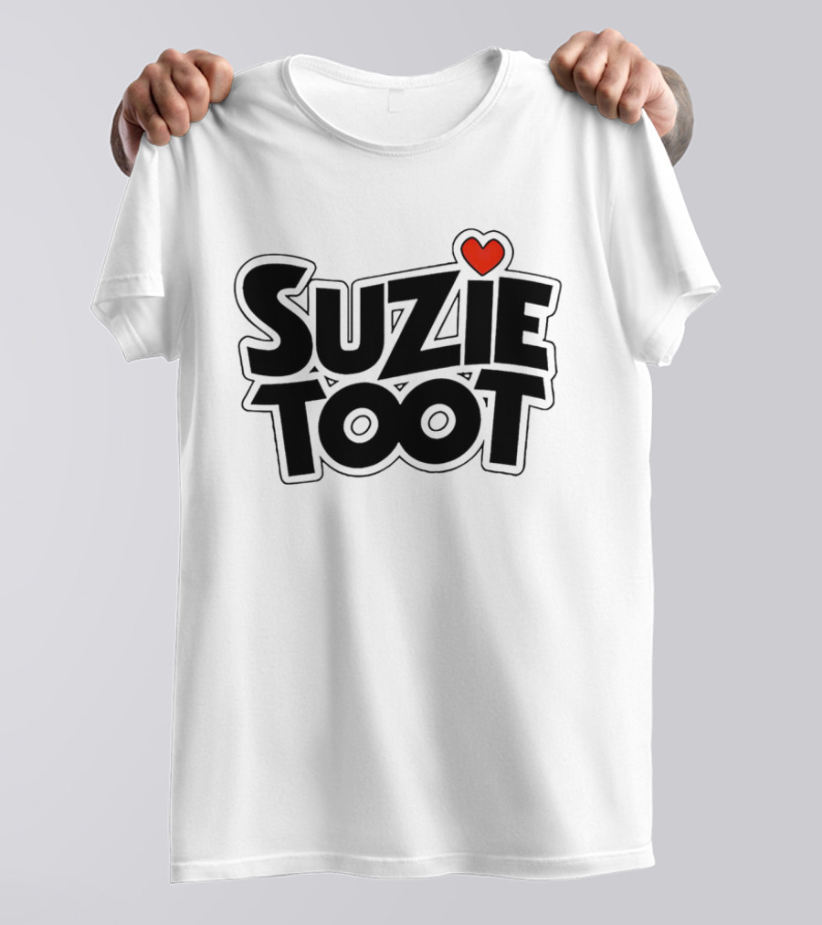 Suzie Toot Heart With Red Love Symbol T-Shirt