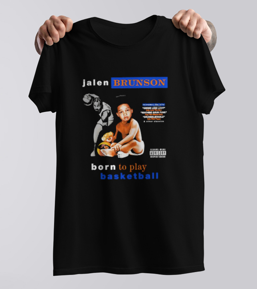 Jalen Brunson Born To Play Basketball NBA Rookie Of The Year Forever A New Yorker T-Shirt