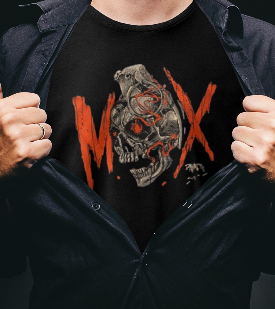 MOX Skull Artwork Paradigm Shift Jon Moxley T-Shirt