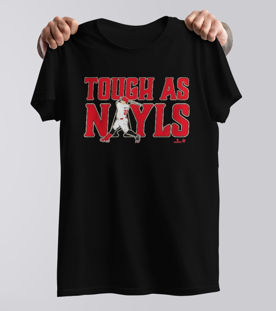 Tough As Nayls Josh Naylor 22 Swing Baseball Player T-Shirt