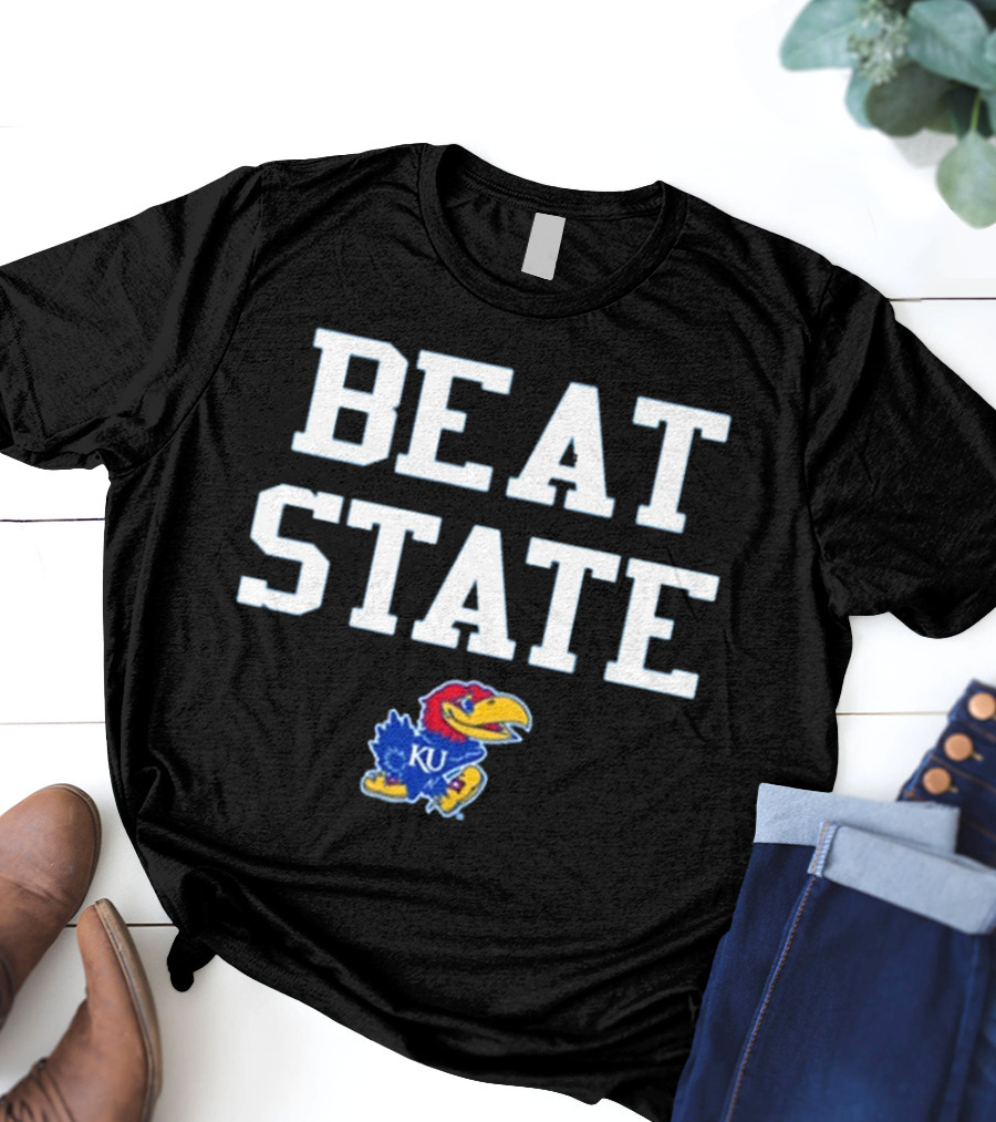 Beat State KU Jayhawks T-Shirt