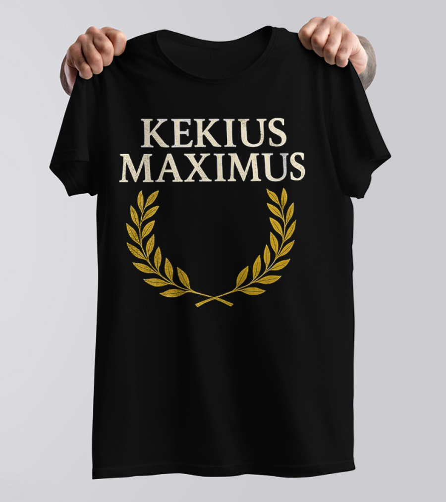 Kekius Maximus Laurel Wreath Emblem T-Shirt