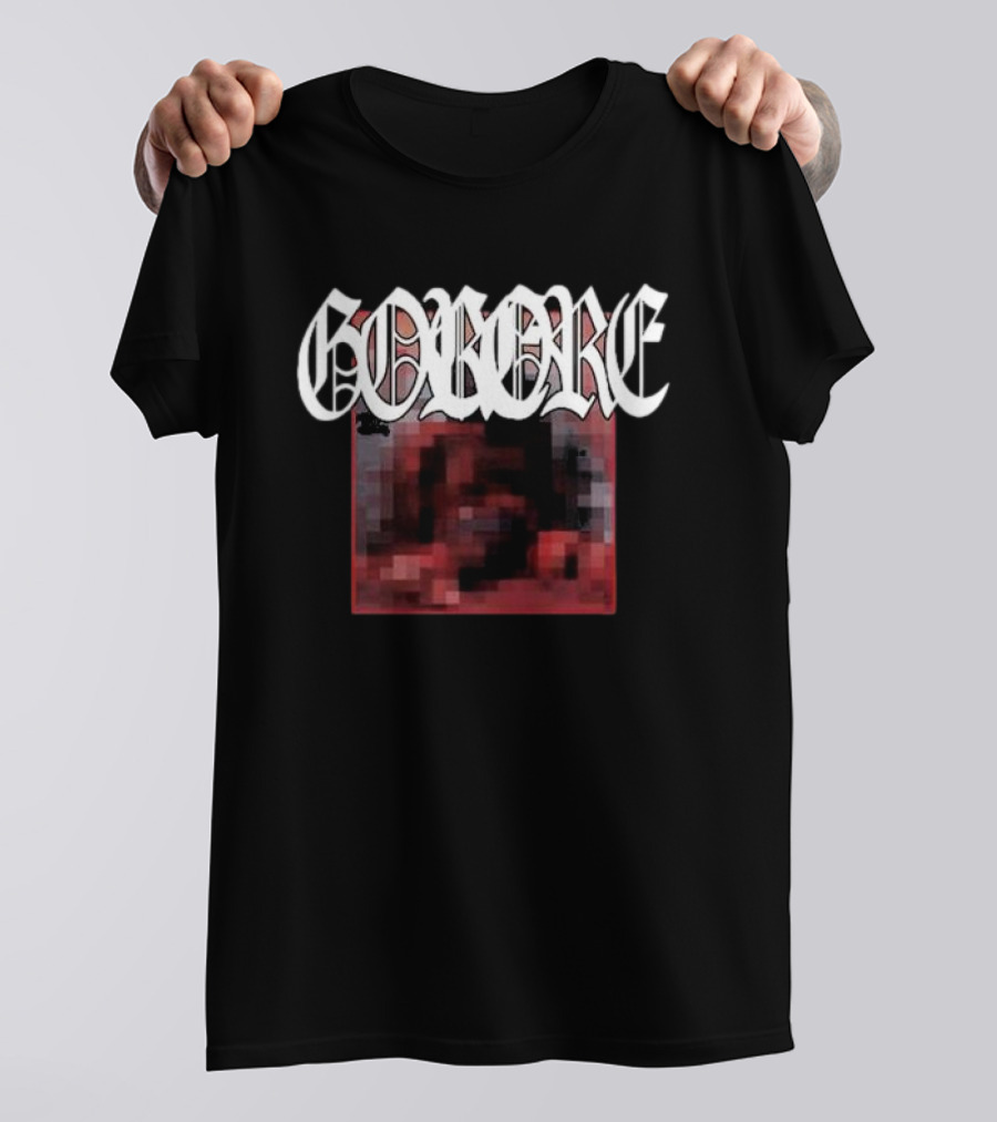 Ken Carson Gorecore Date Distorted Image T-Shirt