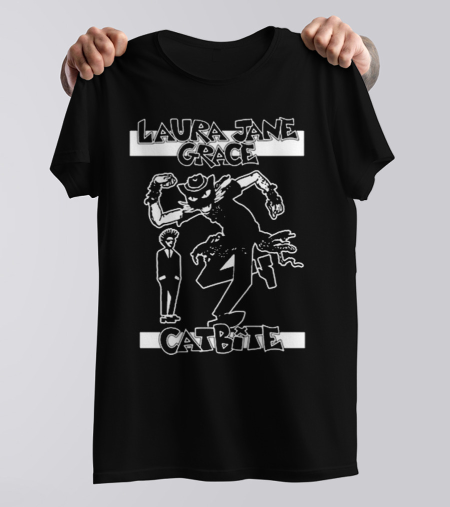 Laura Jane Grace Catbite Ska Punk Collaboration T-Shirt