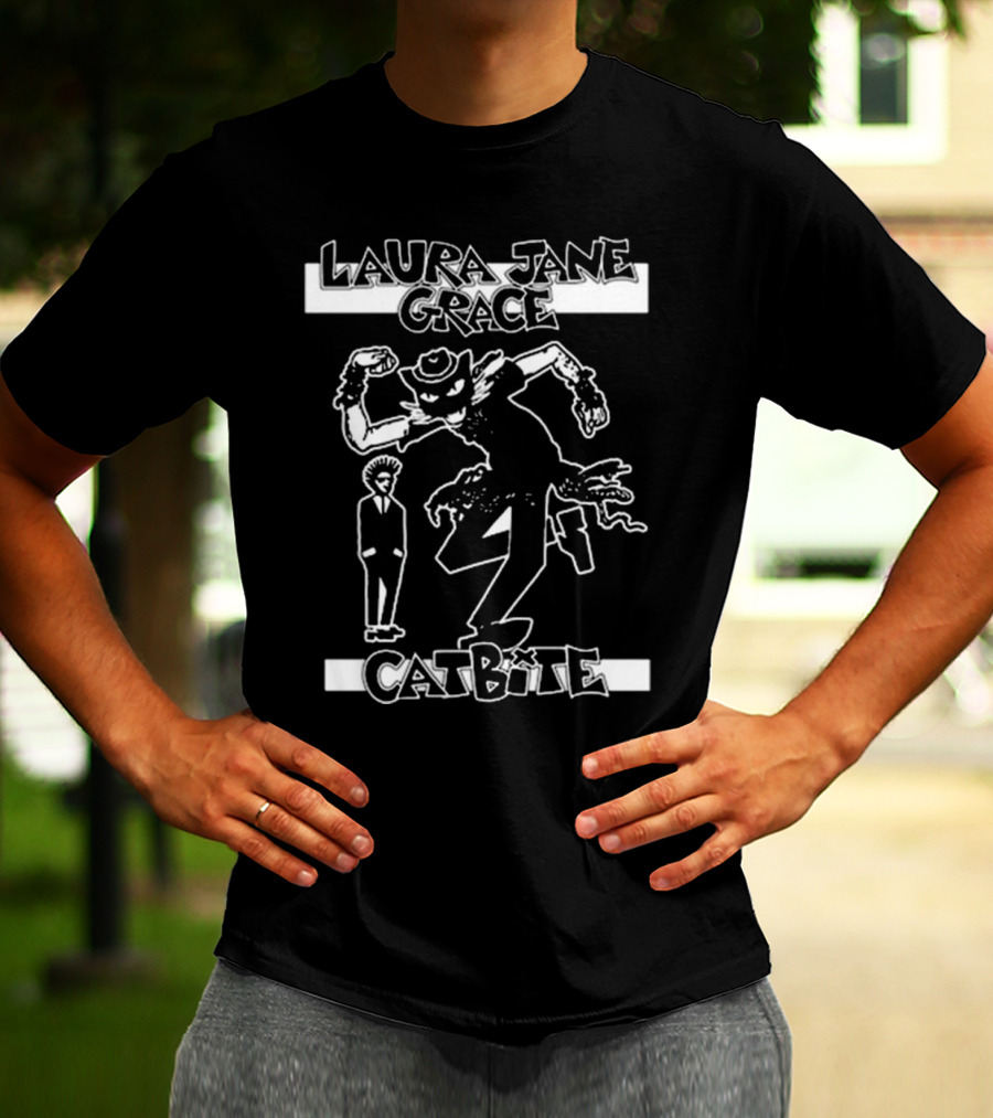 Laura Jane Grace Catbite Ska Punk Collaboration T-Shirt