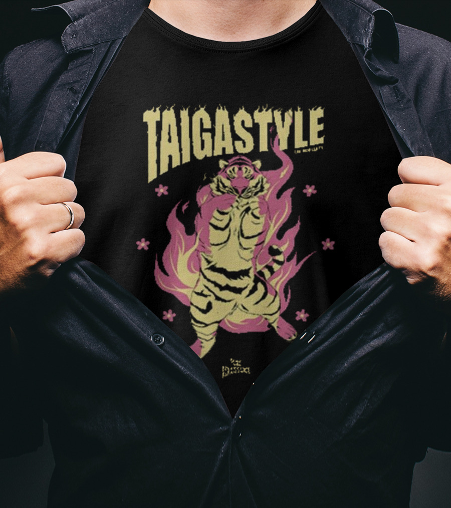 TAIGASTYLE Tiger Lee Moriarty Blossom T-Shirt