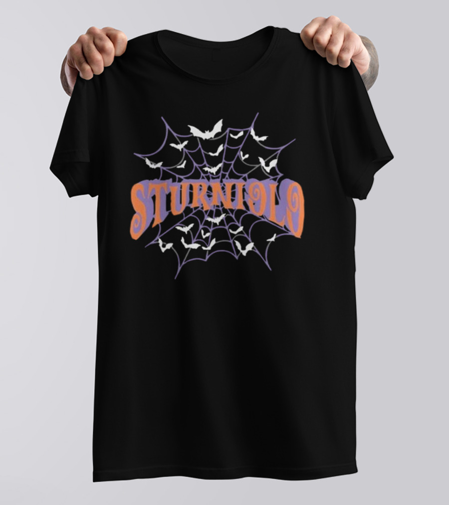 Let’s Trip Sturniolo Web Bats Purple Orange T-Shirt