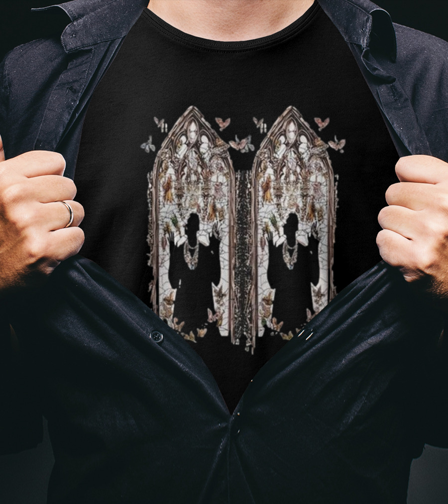 Lil Baby WHAM X Who Decides War 2025 Stained Glass Butterflies T-Shirt