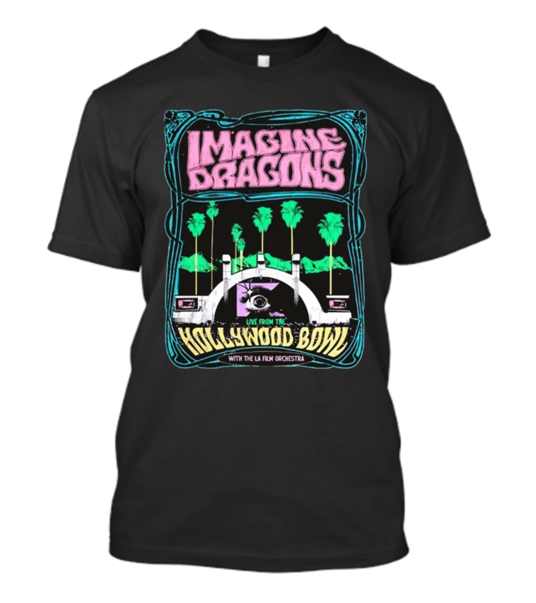 Imagine Dragons Live From The Hollywood Bowl With The LA Film Orchestra Palm Trees T-Shirt
