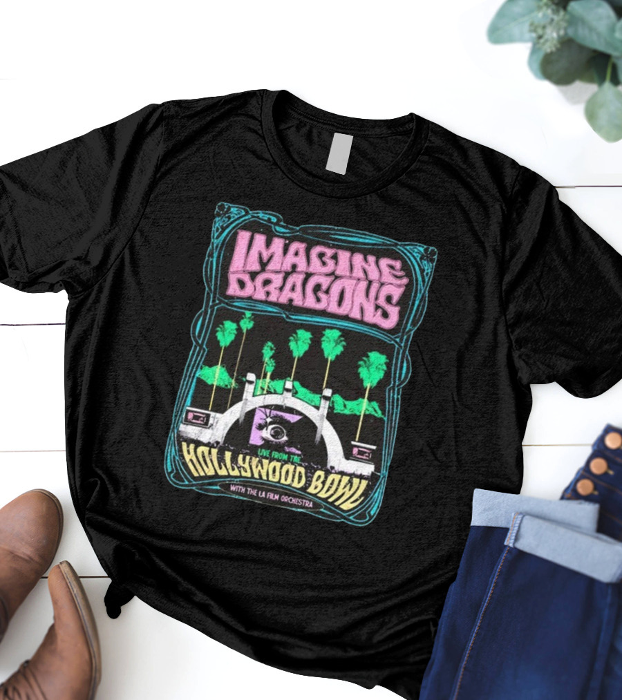 Imagine Dragons Live From The Hollywood Bowl With The LA Film Orchestra Palm Trees T-Shirt
