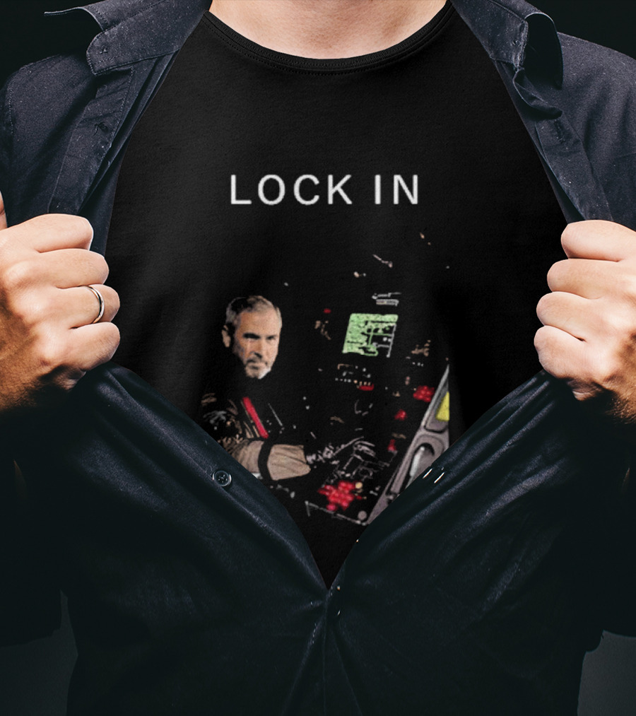 Lock In Brad Garlinghouse XRP Crypto Control Panel T-Shirt