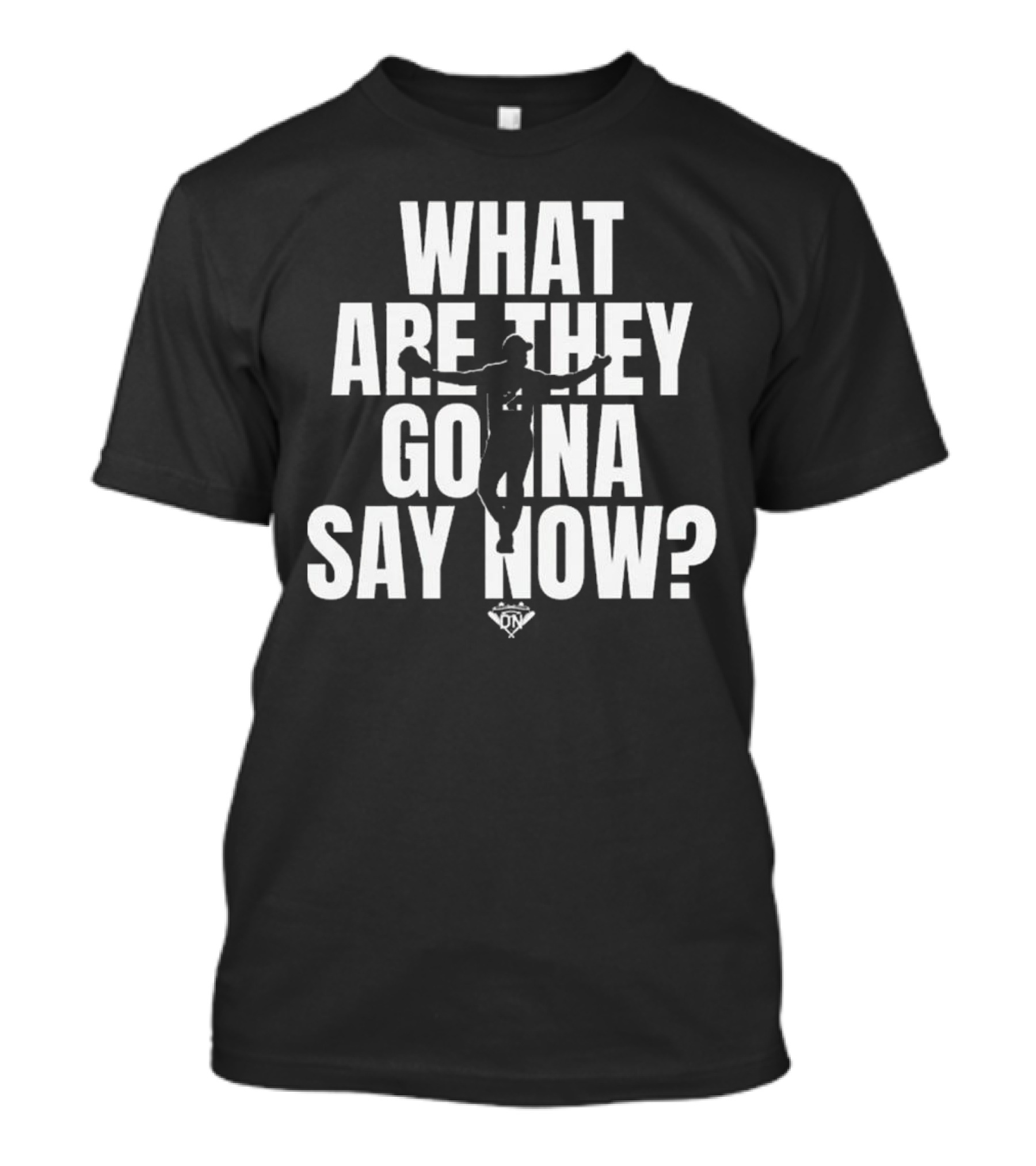 Los Angeles Dodgers What Are They Gonna Say Now Player Silhouette T-Shirt