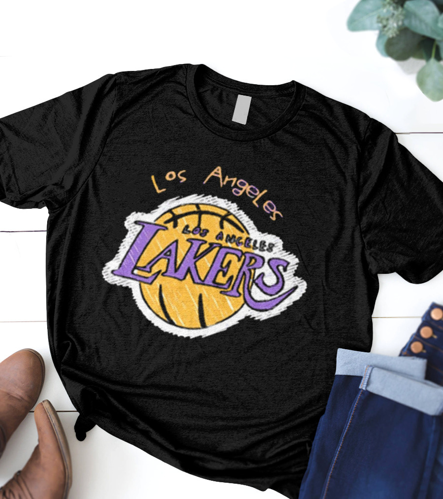 Los Angeles Lakers Basketball Team Fan Apparel T-Shirt