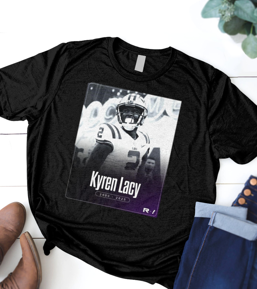 LSU Kyren Lacy 2000-2025 T-Shirt