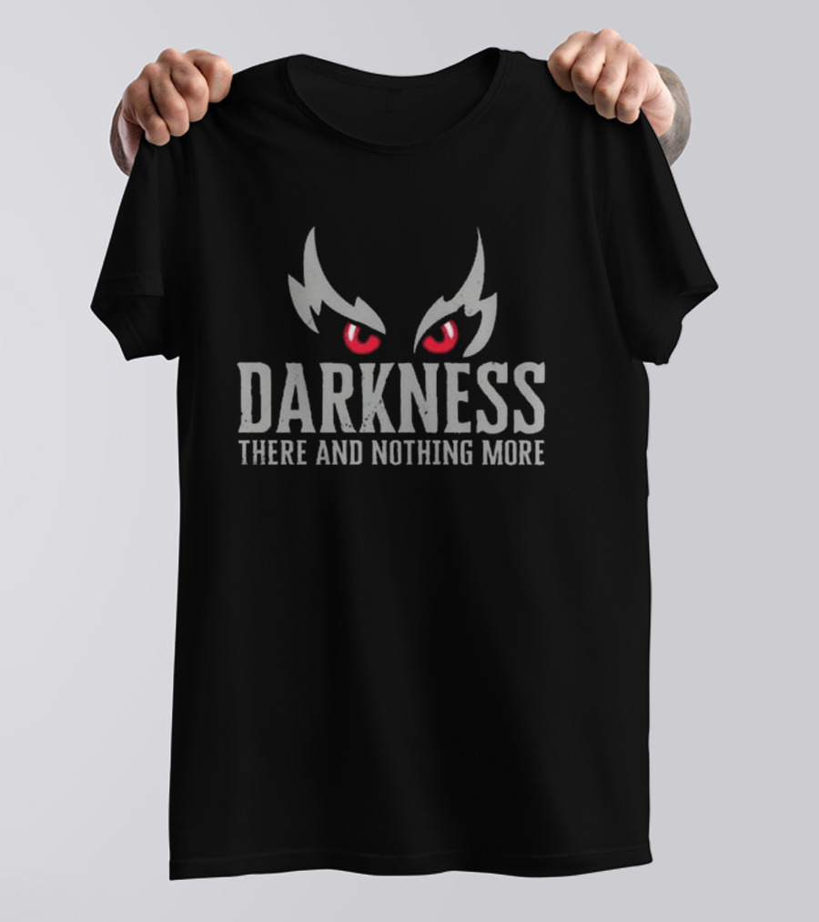 Mark Andrews Darkness There And Nothing More Red Eyes Emblem T-Shirt
