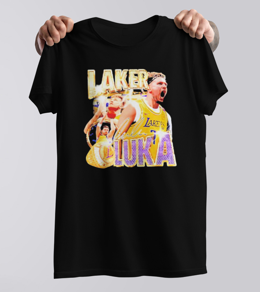 Laker Luka Doncic Lakers Basketball Vintage Style T-Shirt