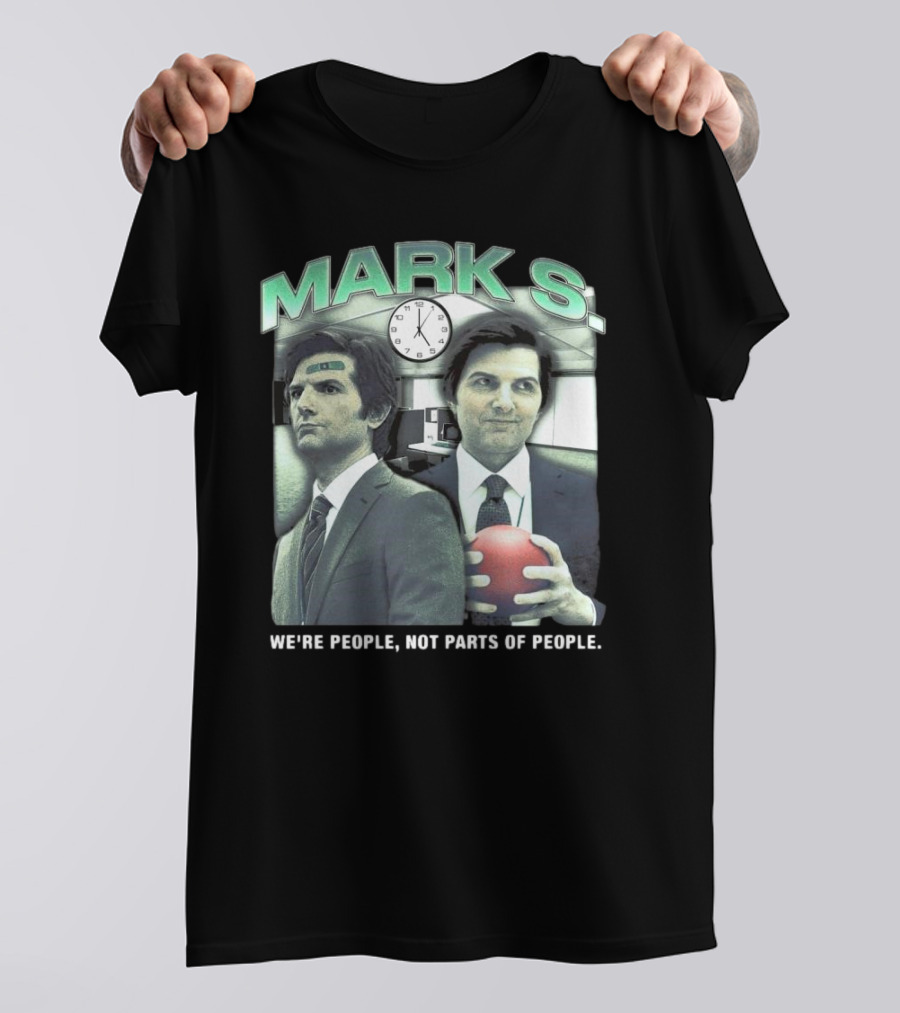 Mark S. Office We're People Not Parts Of People T-Shirt