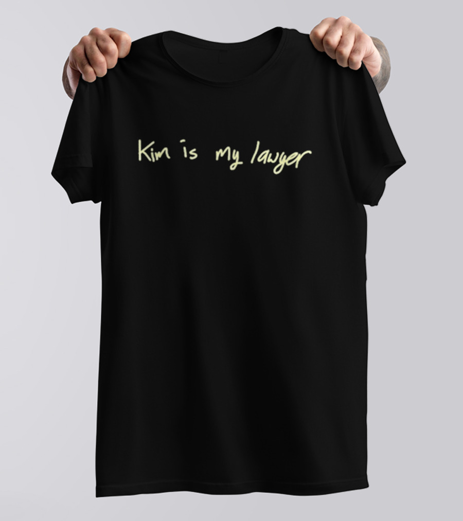 Mark Zuckerberg Kim Is My Lawyer T-Shirt