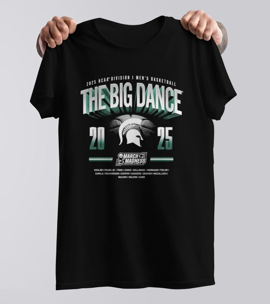 2025 NCAA Division I Men's Basketball The Big Dance March Madness T-Shirt