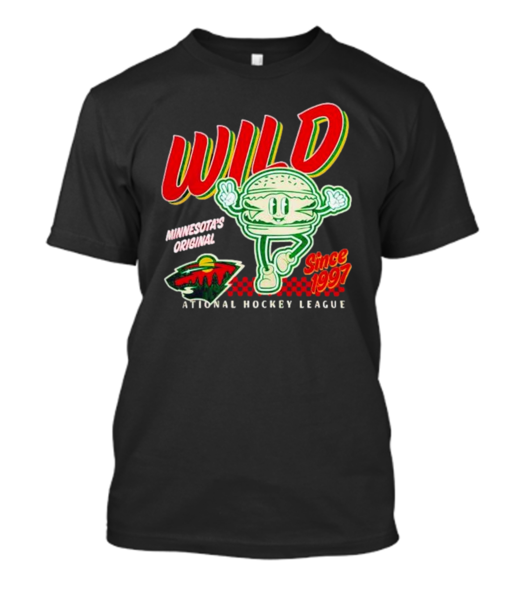 Minnesota Wild Original Mascot Since 1997 National Hockey League T-Shirt