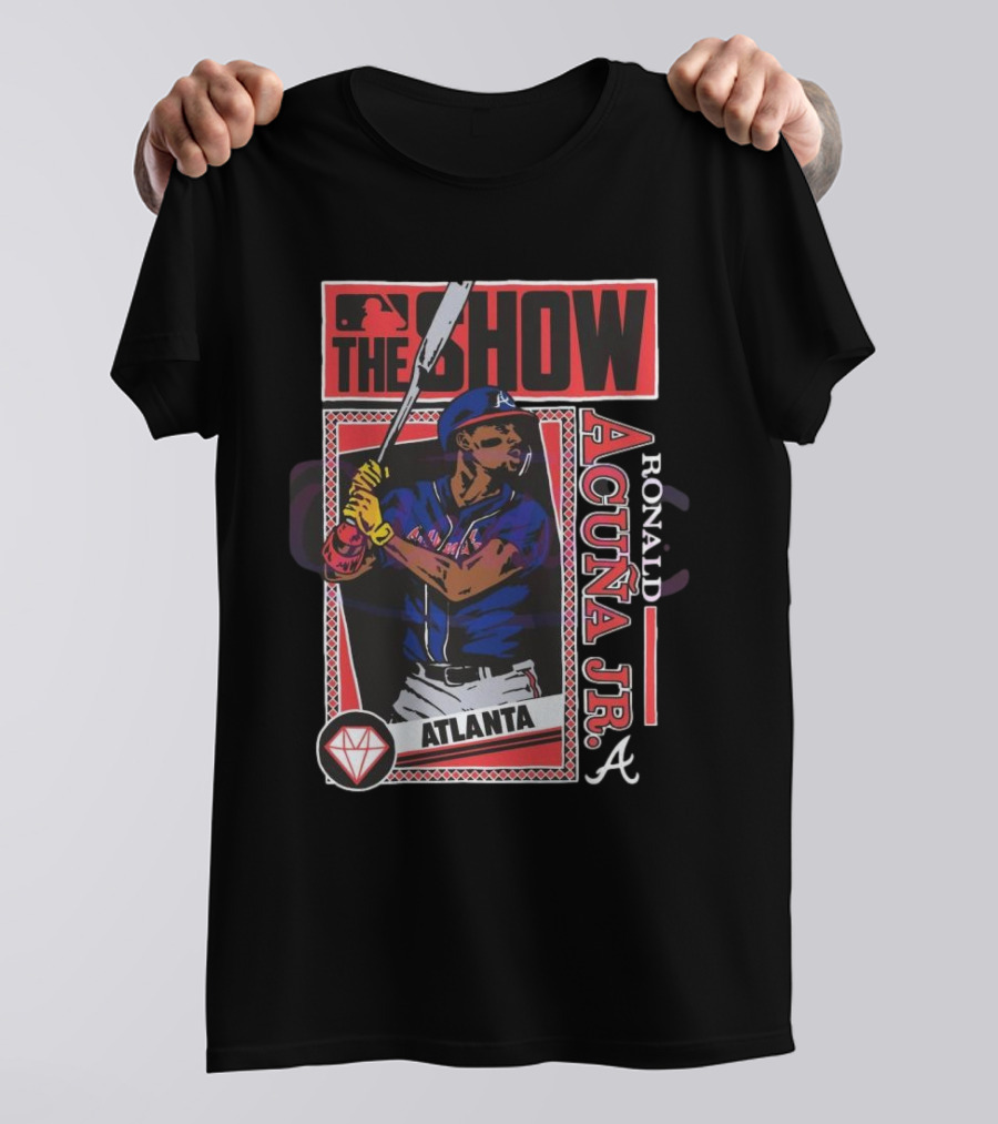 MLB The Show Atlanta Braves Ronald Acuna Jr 2025 T-Shirt