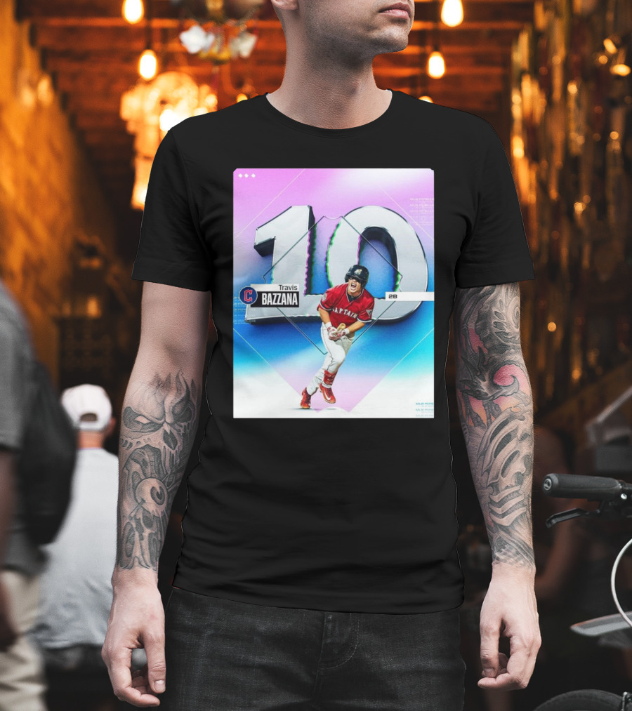 MLB Travis Bazzana Cleveland Guardians Top 10 Prospects T-Shirt
