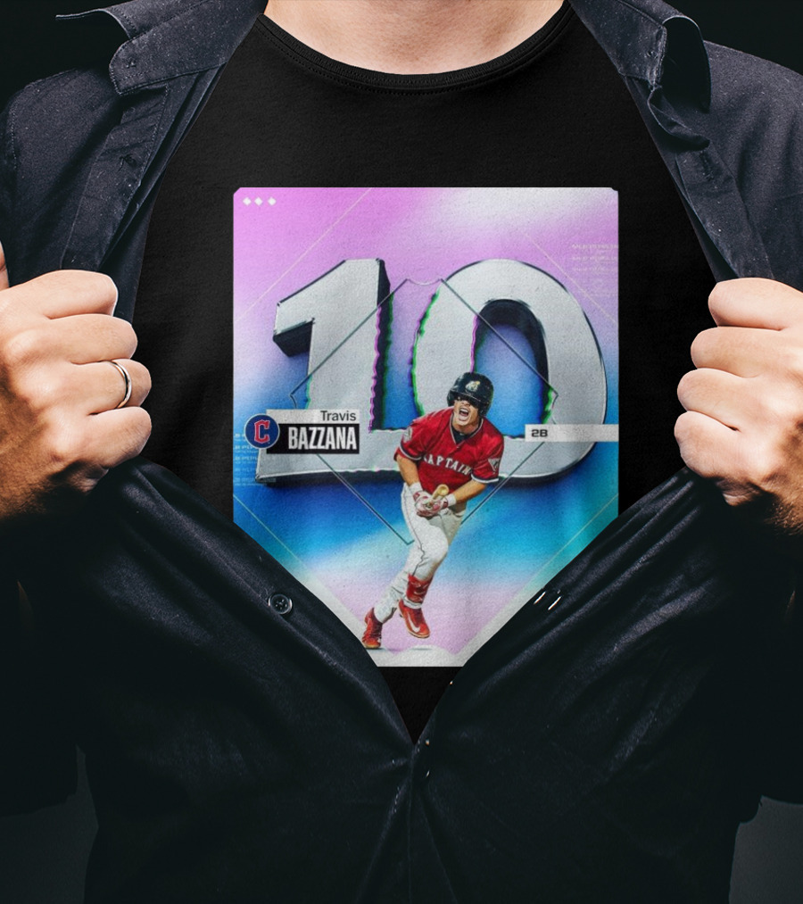 MLB Travis Bazzana Cleveland Guardians Top 10 Prospects T-Shirt