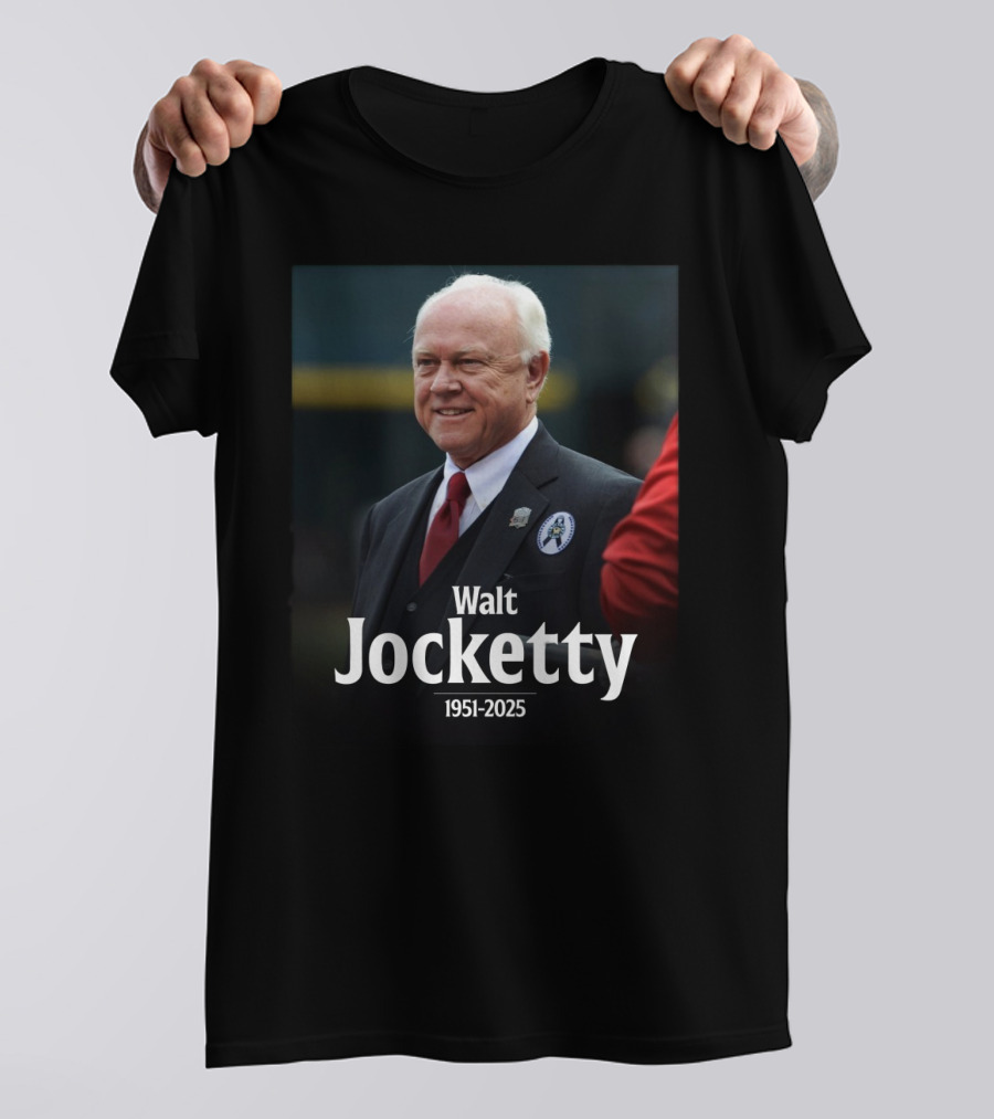 Walt Jocketty 1951-2025 MLB Cardinals Reds GM T-Shirt
