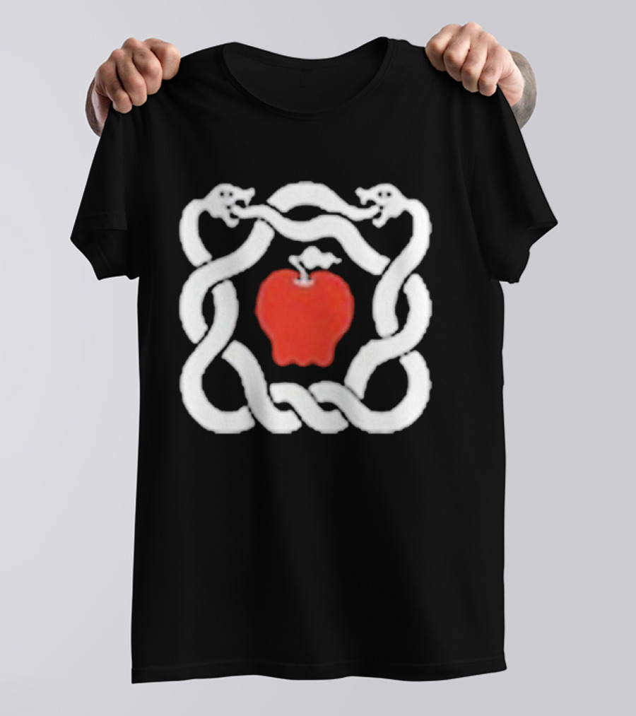 Msg Snake Dom Dolla Red Apple White Snakes T-Shirt