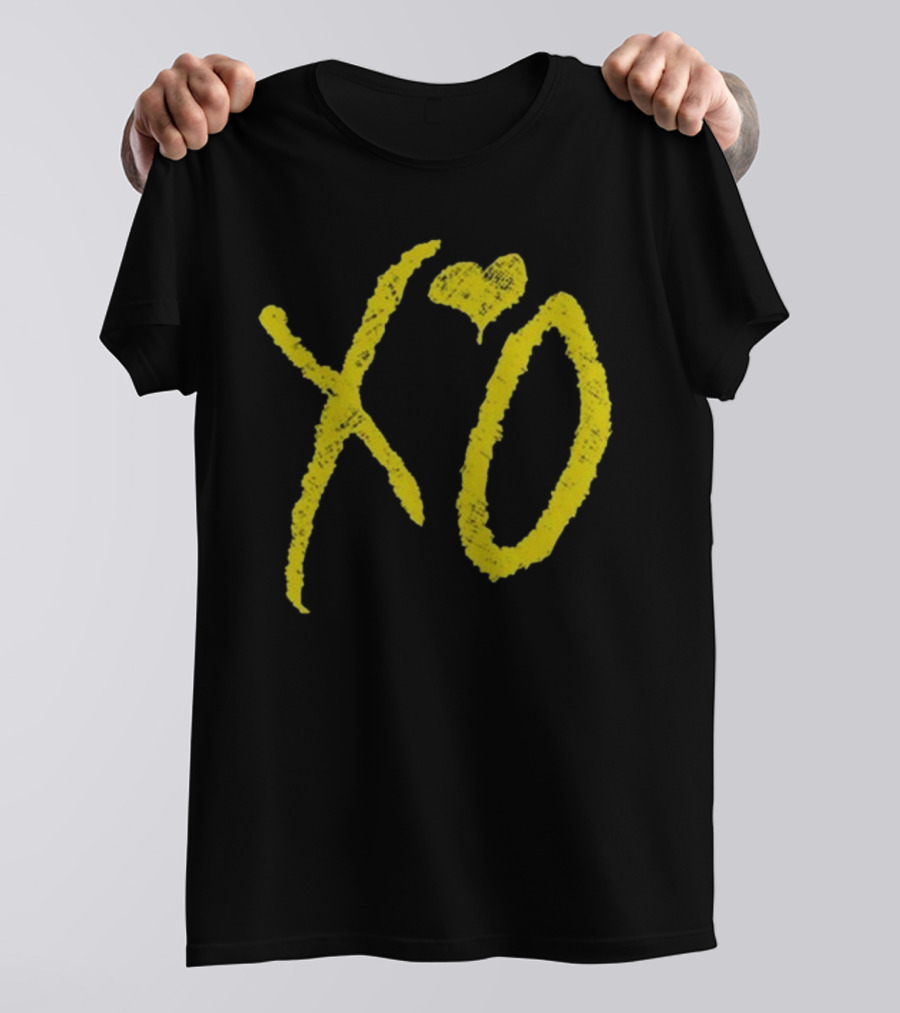 Nav Omw2 Rexdale XO Yellow Script T-Shirt