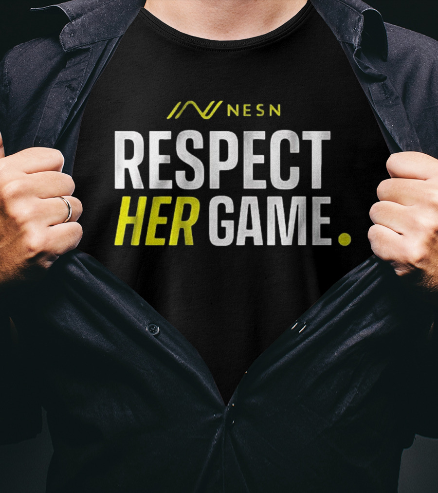 NESN Respect Her Game Collection Empowerment Sports Apparel T-Shirt