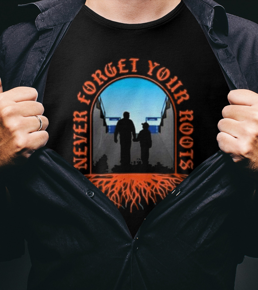 Never Forget Your Roots Family Connection Silhouette Roots T-Shirt