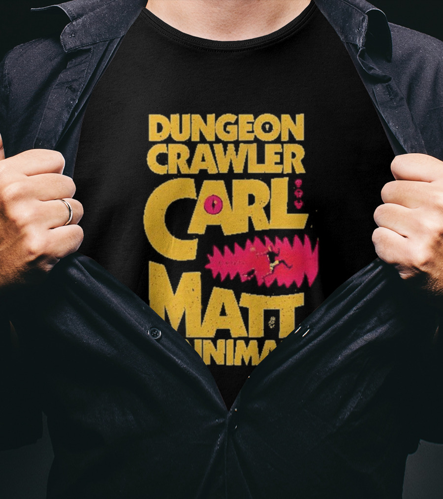 Dungeon Crawler Carl Matt Dinniman Achievement T-Shirt