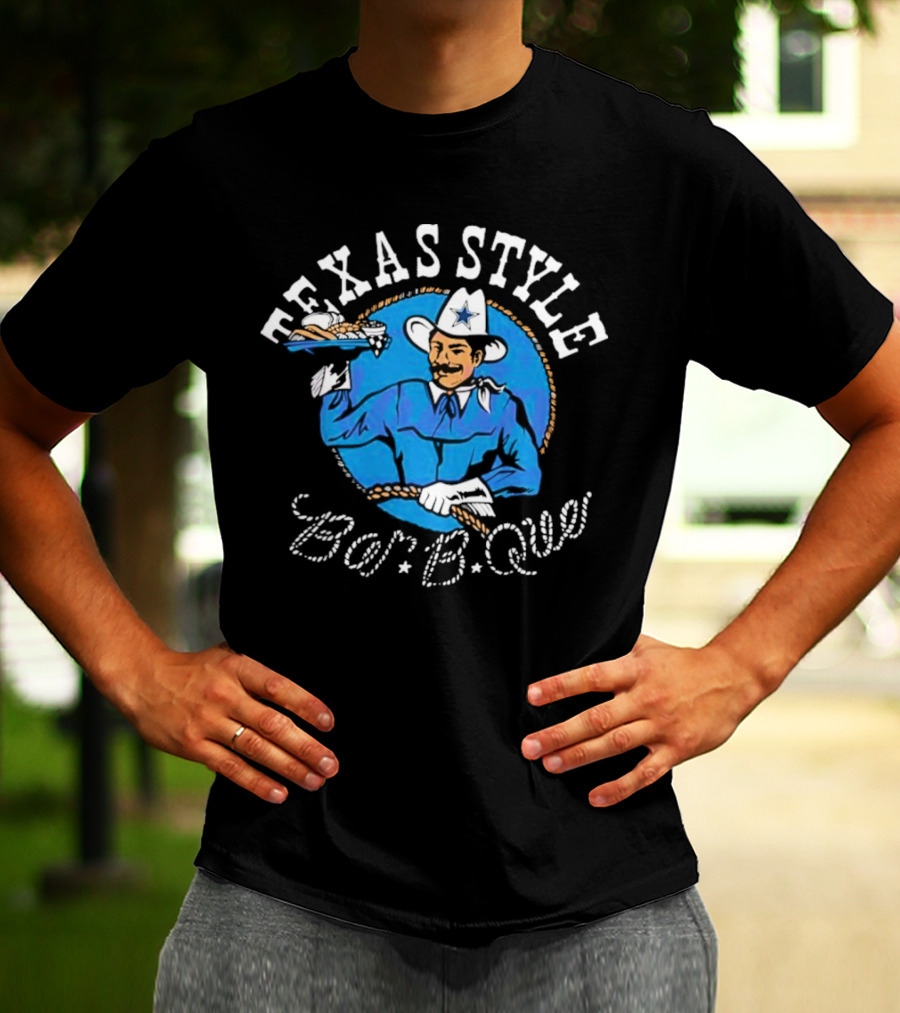Texas Style Bar-B-Que Cowboys T-Shirt