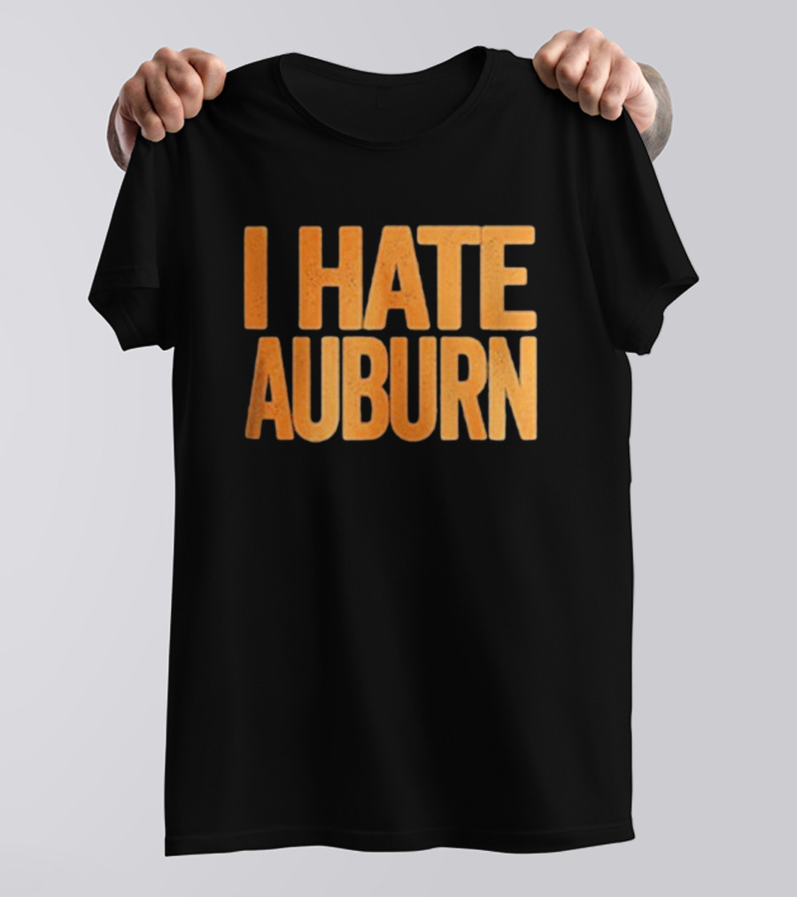 Tennessee Volunteers I Hate Auburn Rivalry T-Shirt