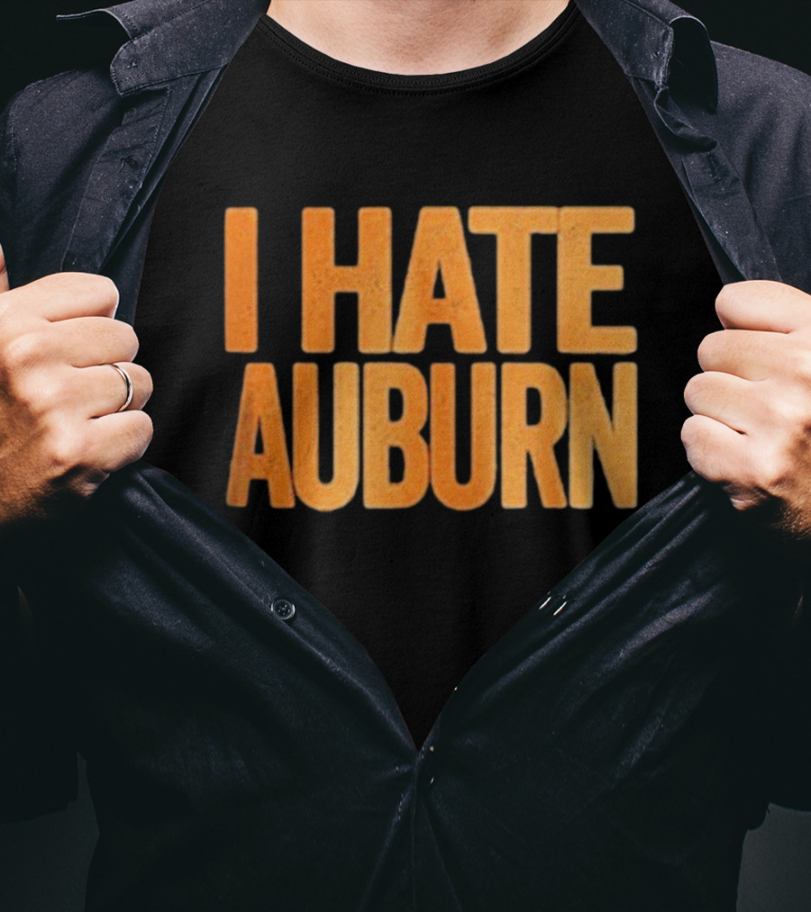 Tennessee Volunteers I Hate Auburn Rivalry T-Shirt