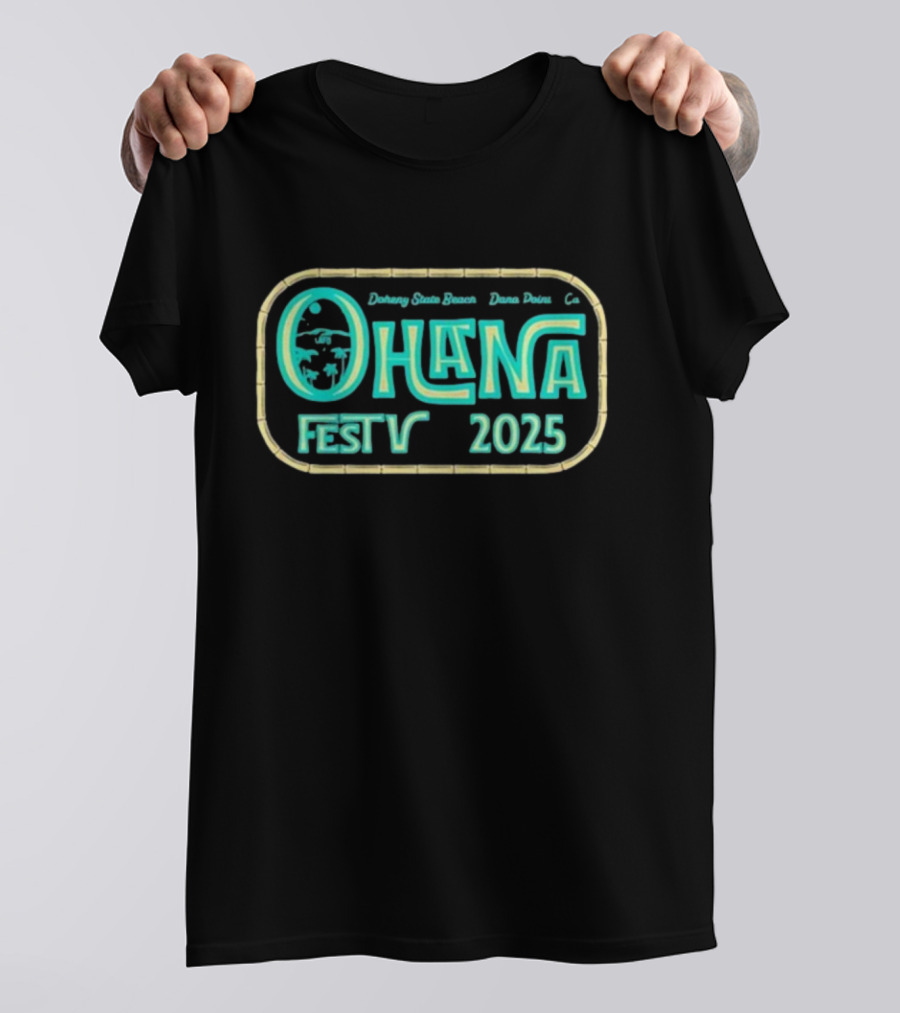 Ohana Fest 2025 Doheny State Beach Dana Point CA T-Shirt