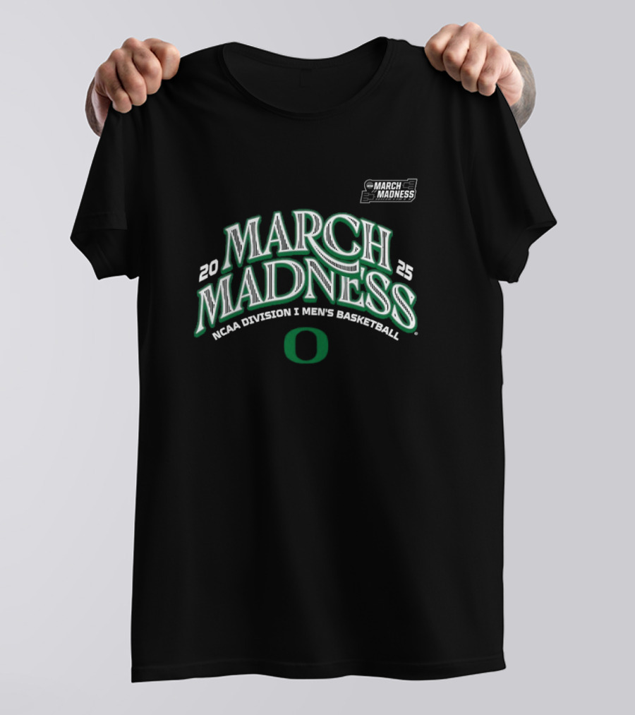 2025 March Madness NCAA Division I Men’s Basketball Oregon T-Shirt
