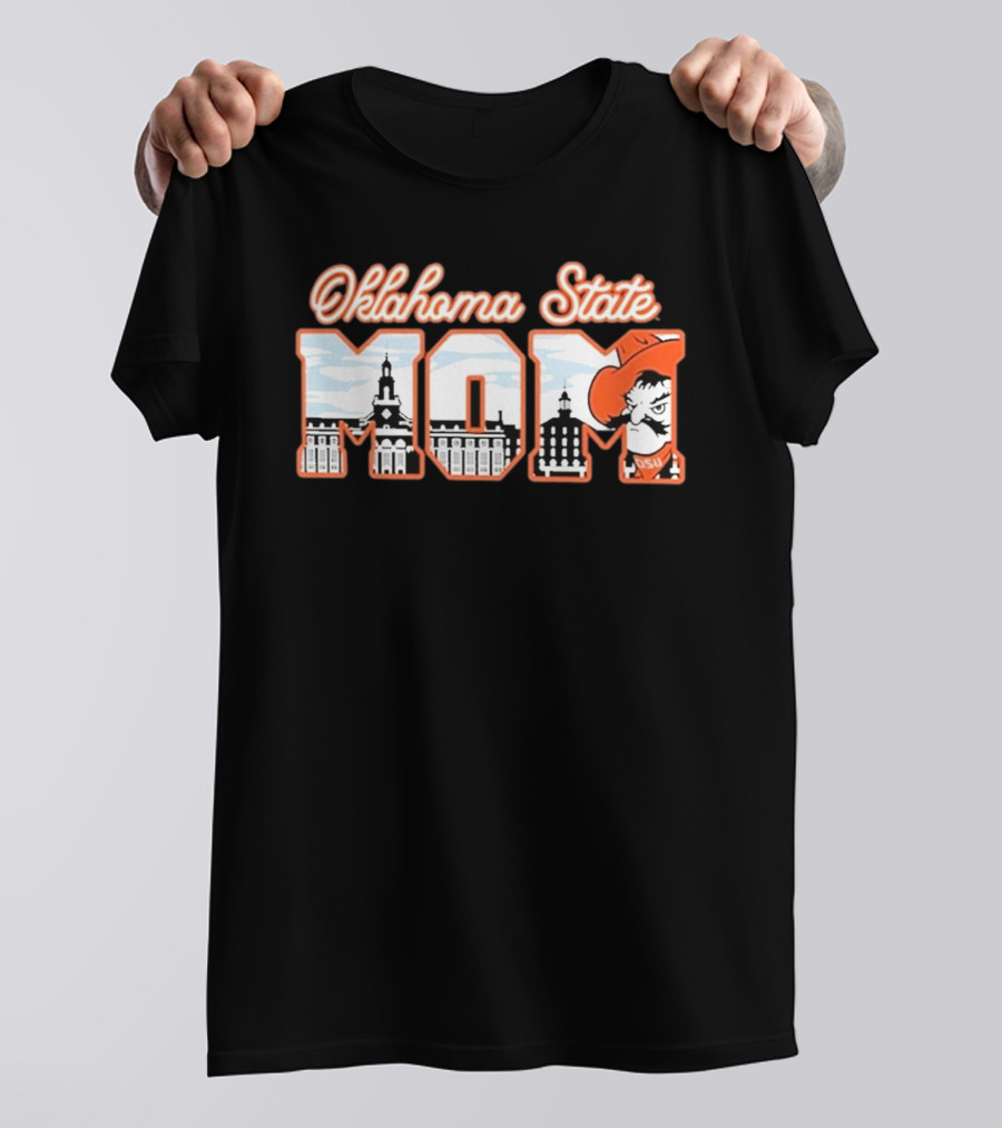 Oklahoma State Mom Campus Cowboys OSU Iconic Imagery T-Shirt